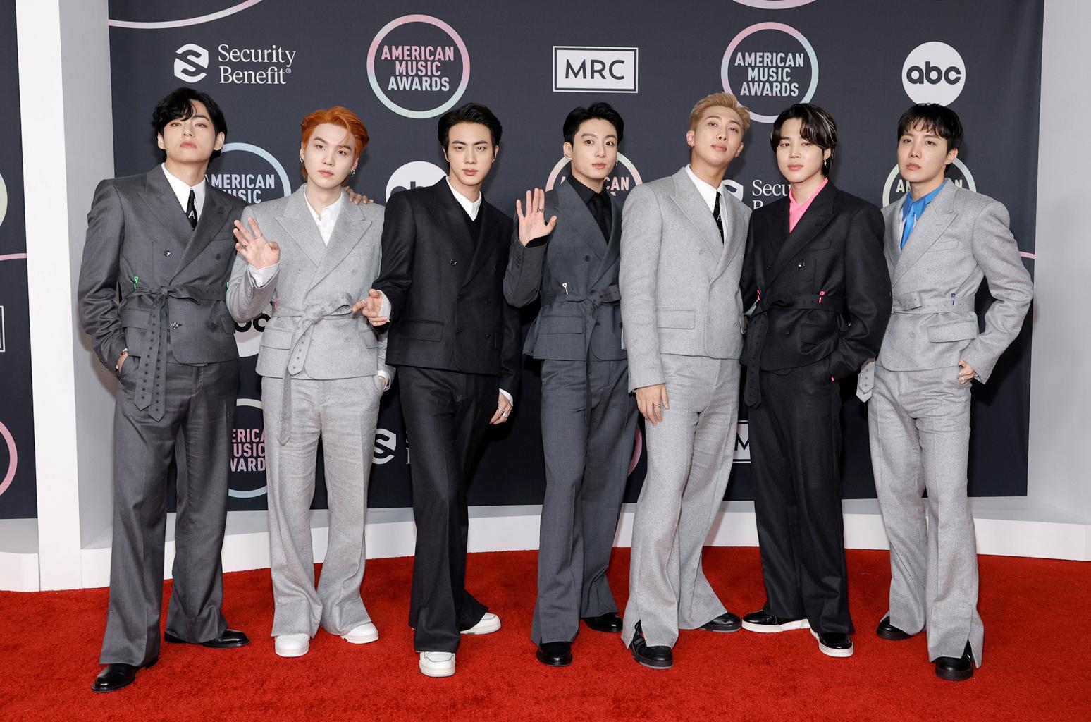 BTS named artist of the year at 2021 American Music Awards