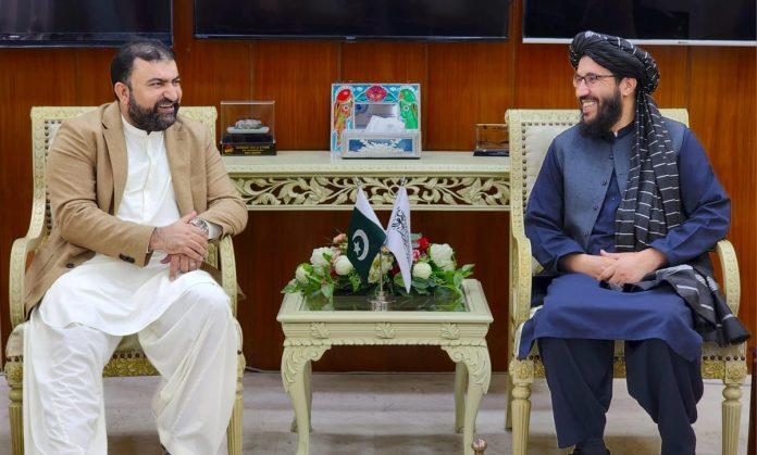 نگراں وزیر داخلہ سرفراز بگٹی سے افغان ناظم الامور کی ملاقات