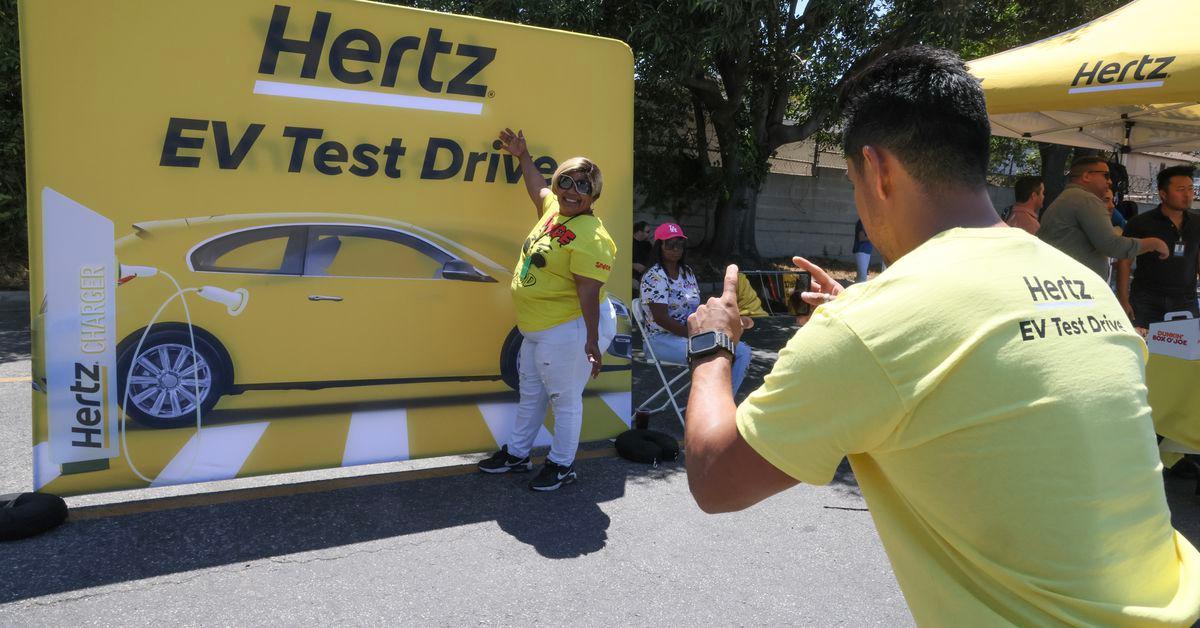 Hertz is scaling back its EV ambitions because its Teslas keep getting damaged