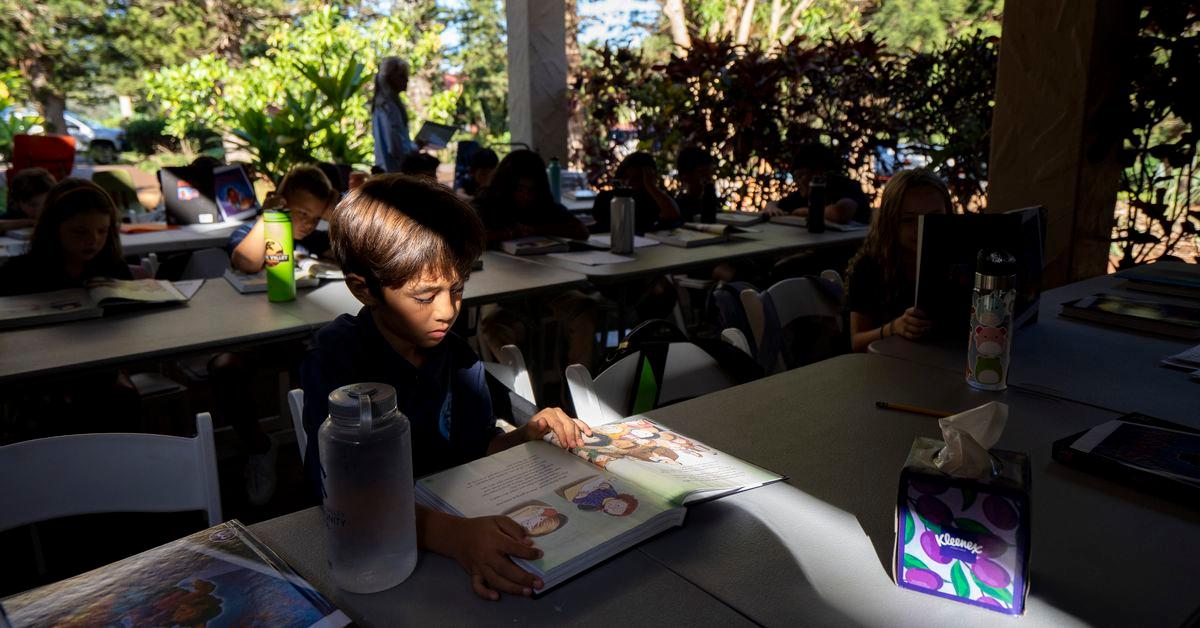 Lahaina schools are open again. Parents worry they’re ridden with toxic waste.