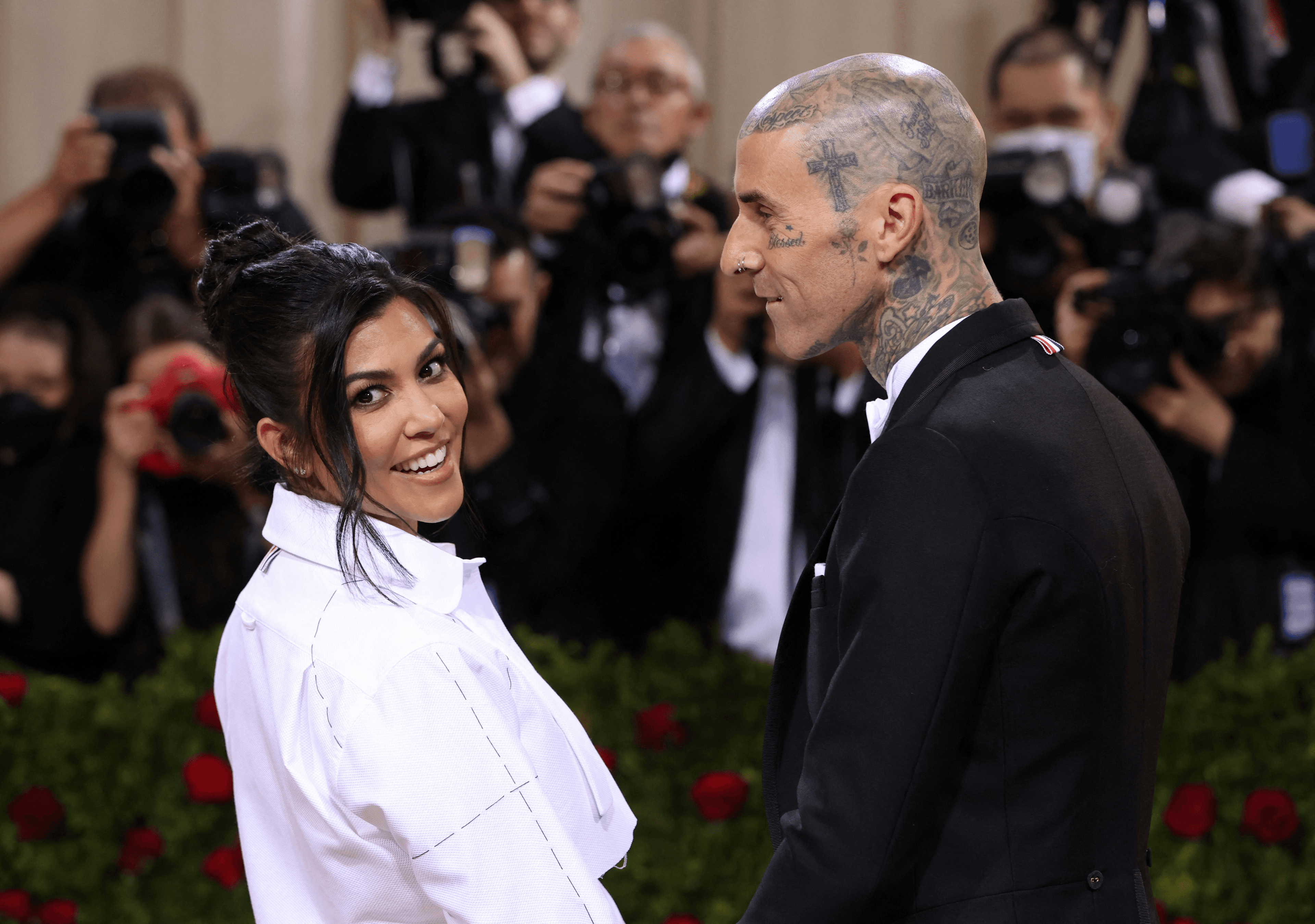 Kourtney Kardashian and Travis Barker welcome first child together