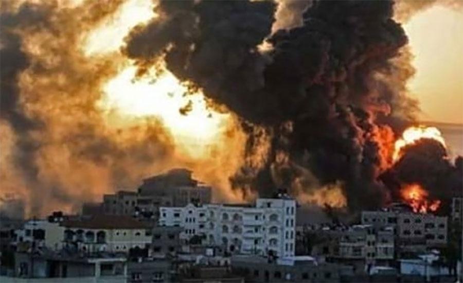 غزہ میں اسرائیل کی ہسپتالوں کے اطراف شدید بمباری، انٹرنیٹ اور مواصلات سے محروم کردیا گیا