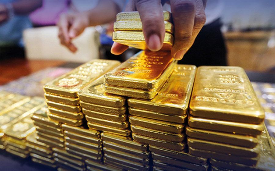 دبئی میں سونے کی قیمت میں ایک بار پھر کمی