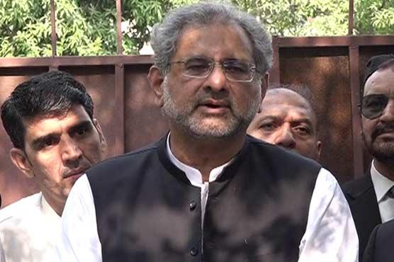 حکومتی نظام نیب کی موجودگی میں نہیں چل سکتا، شاہد خاقان عباسی