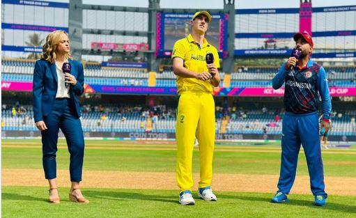 ورلڈ کپ2023، افغانستان  آسٹریلیا کے خلاف ٹاس جیت کر بیٹنگ کا فیصلہ