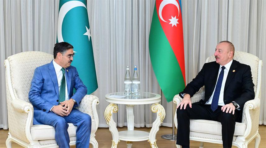 PM Kakar, Azerbaijan’s President discuss bilateral ties