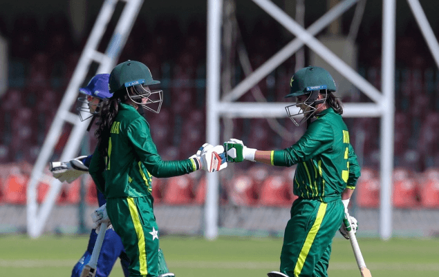 Omaima Sohail helps Pakistan Women A sweep series against Thailand Women Emerging