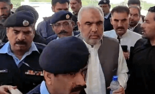 Asad Qaiser handed over to KP Anti-Corruption Establishment