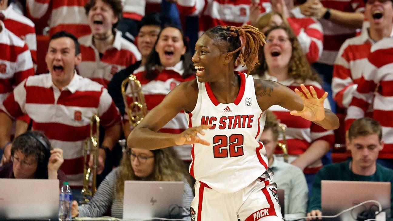 NC State stuns No. 2 UConn behind Rivers' 33