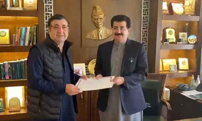 سینیٹر ایوب آفریدی نے استعفی دے دیا