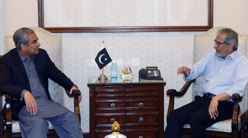 نگران وزیر اعلی سند ھ کی نگران وزیر اعلی پنجاب سے ملاقات