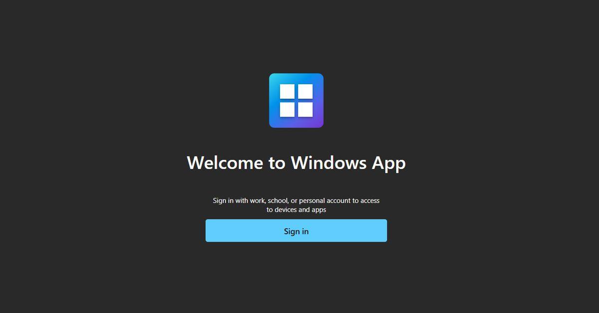 Windows is now an app for iPhones, iPads, Macs, and PCs