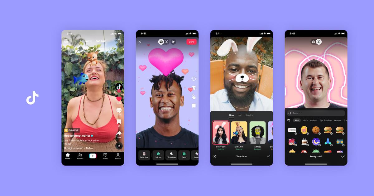 TikTok’s latest feature lets users make AR filters