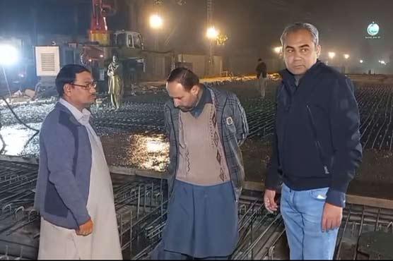 CM Punjab visits Cavalry Underpass Project