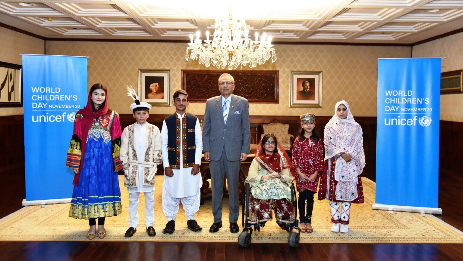 Children’s delegation discusses their issues, rights with president
