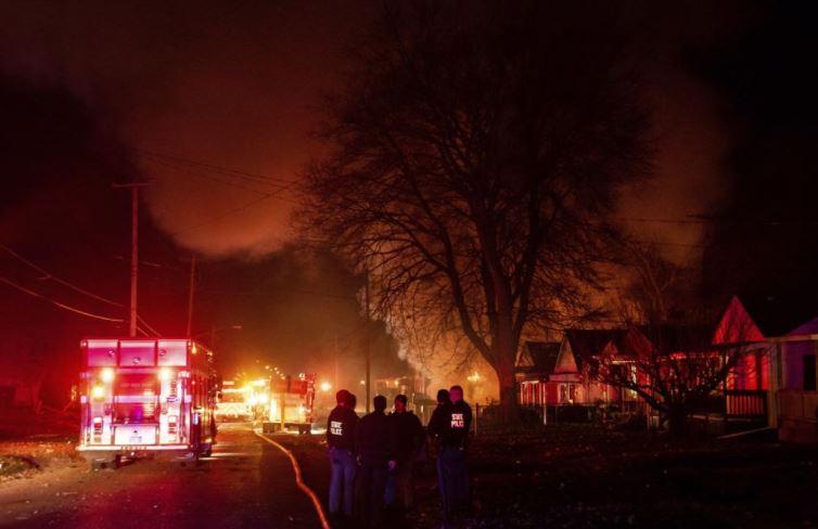 One killed, minor missing in Michigan house explosion, fire