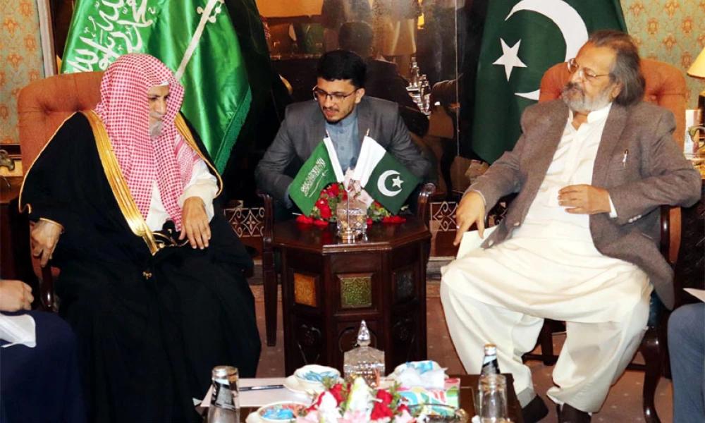 نگران وزیر تعلیم کی امام کعبہ سے پاک سعودی تعلیمی تعاون پر تبادلہ خیال