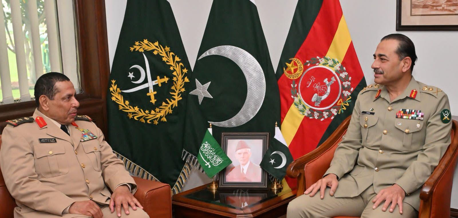 Commander of Royal Saudi Land Forces calls on COAS