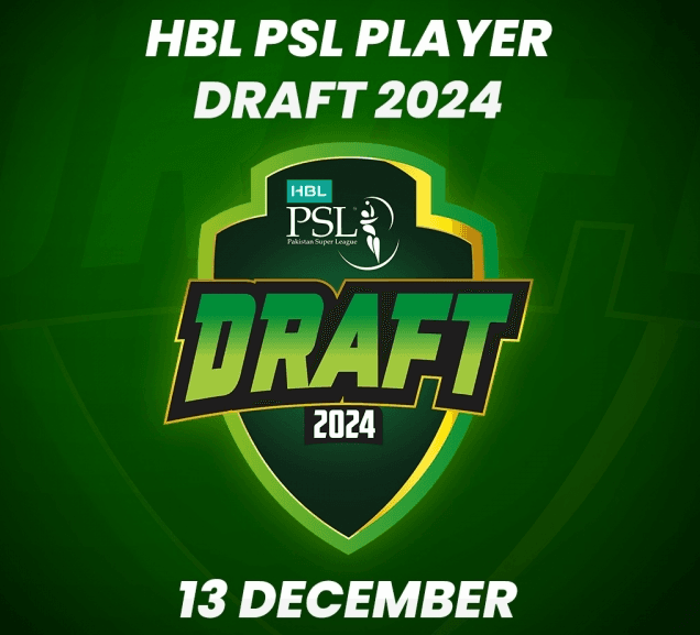 HBL PSL Player Draft 2024 to take place on 13 December