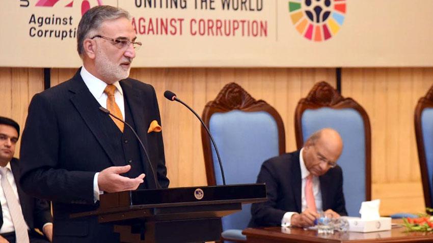 کرپشن کو اجتماعی کوششوں سے شکست دیں گے ،چیئرمین نیب