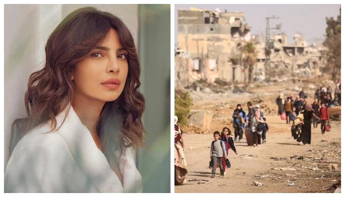 Priyanka Chopra calls for long-term ceasefire in Gaza