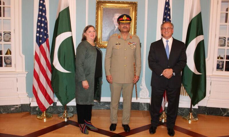 آرمی چیف  کا دورہ امریکا،  امریکی حکومتی عہدیداروں اور عسکری حکام سے  ملاقاتیں