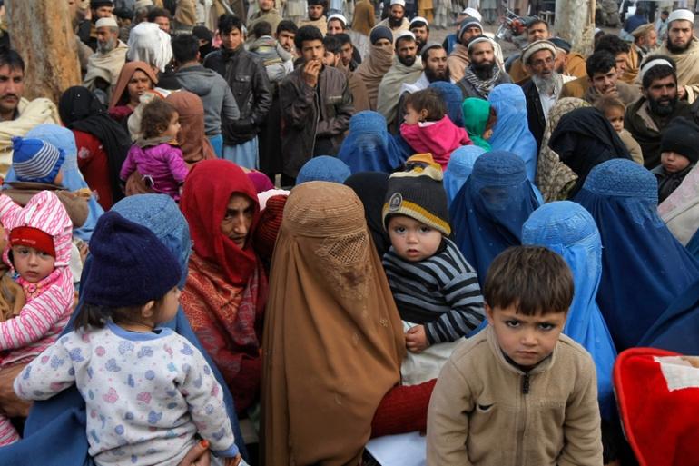 UK announces plan to resettle 20,000 Afghan refugees with women, girls, minorities to be given priority