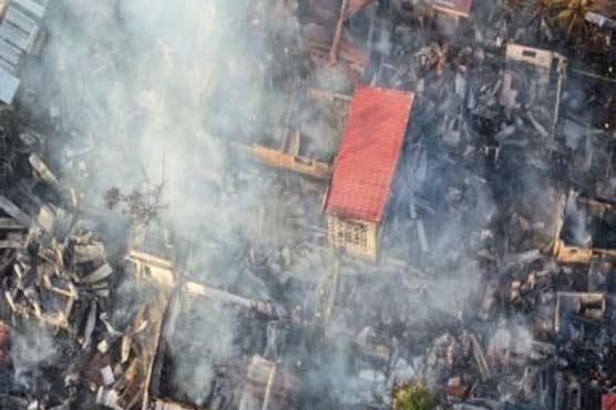 فلپائن کے ضلع مولو میں آتشزدگی ، 3 افراد ہلاک