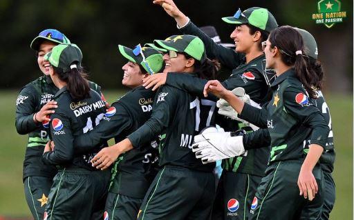پاکستانی ویمنزکرکٹ ٹیم کی  تیسرے ایک روزہ میچ میں نیوزی لینڈ ٹیم کو شکست