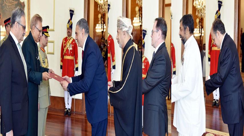 President urges enhanced ties with Egypt, Oman, Bosnia, Sri Lanka, Cyprus