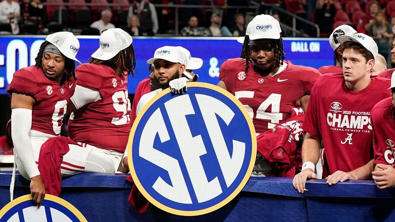 SEC schedule release: Full 2024 slates for all 16 teams, including Texas and Oklahoma