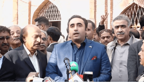 Bilawal files nomination papers for NA-194 for 2024 elections