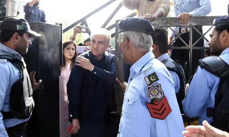 شاہ محمود قریشی کے اڈیالہ جیل میں نظر بند