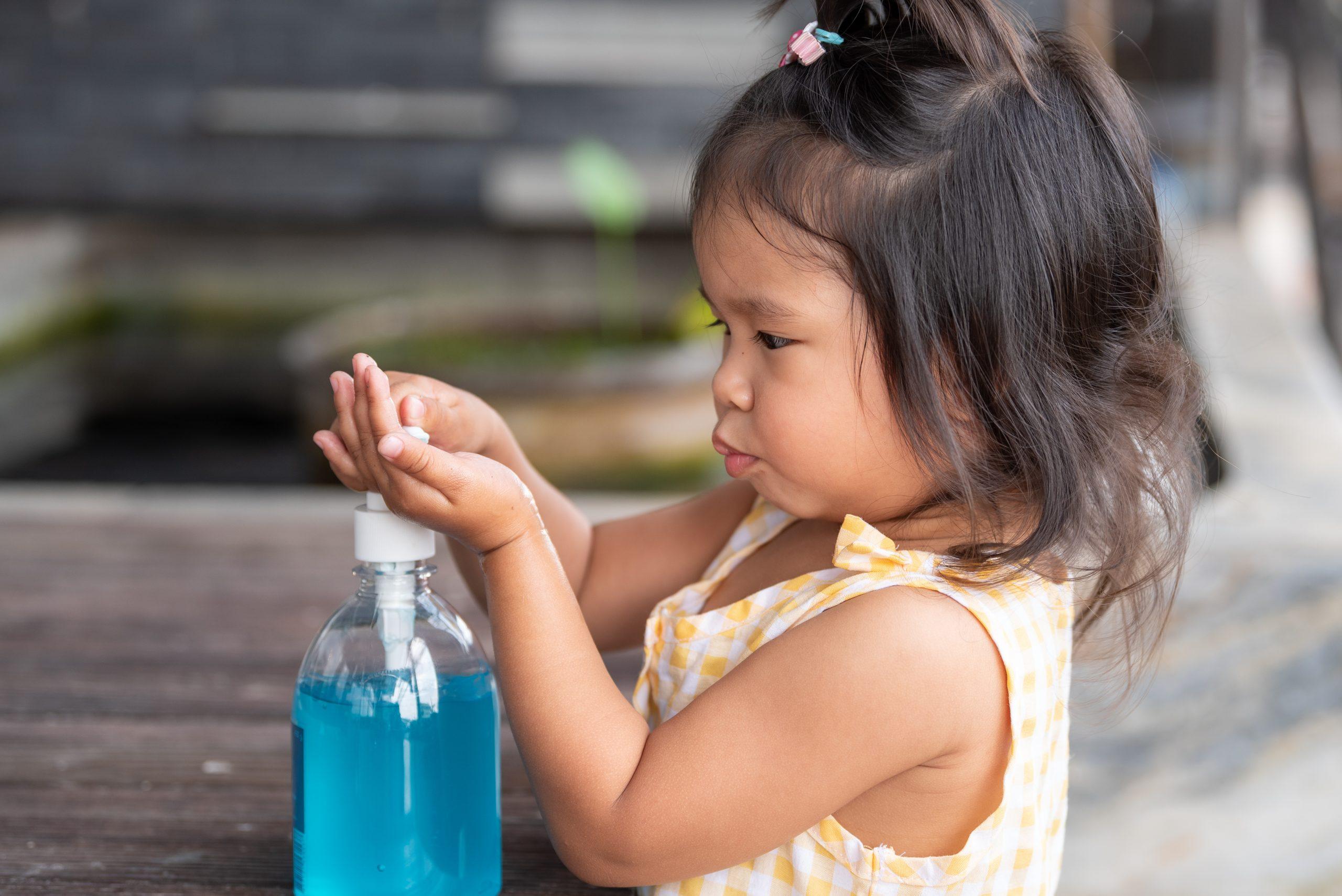 Hand sanitizers can be deadly for kids, research finds