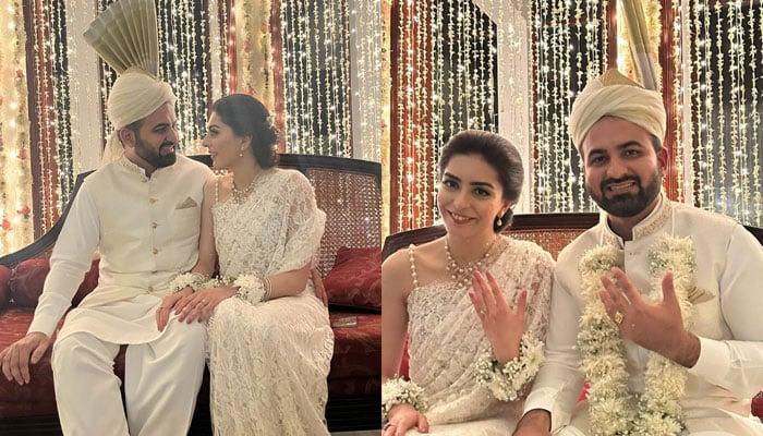 Lawyer Imaan Mazari ties the knot