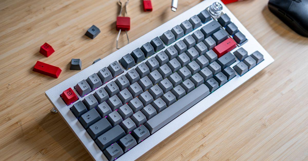 OnePlus’ first mechanical keyboard is on sale today for $40 off