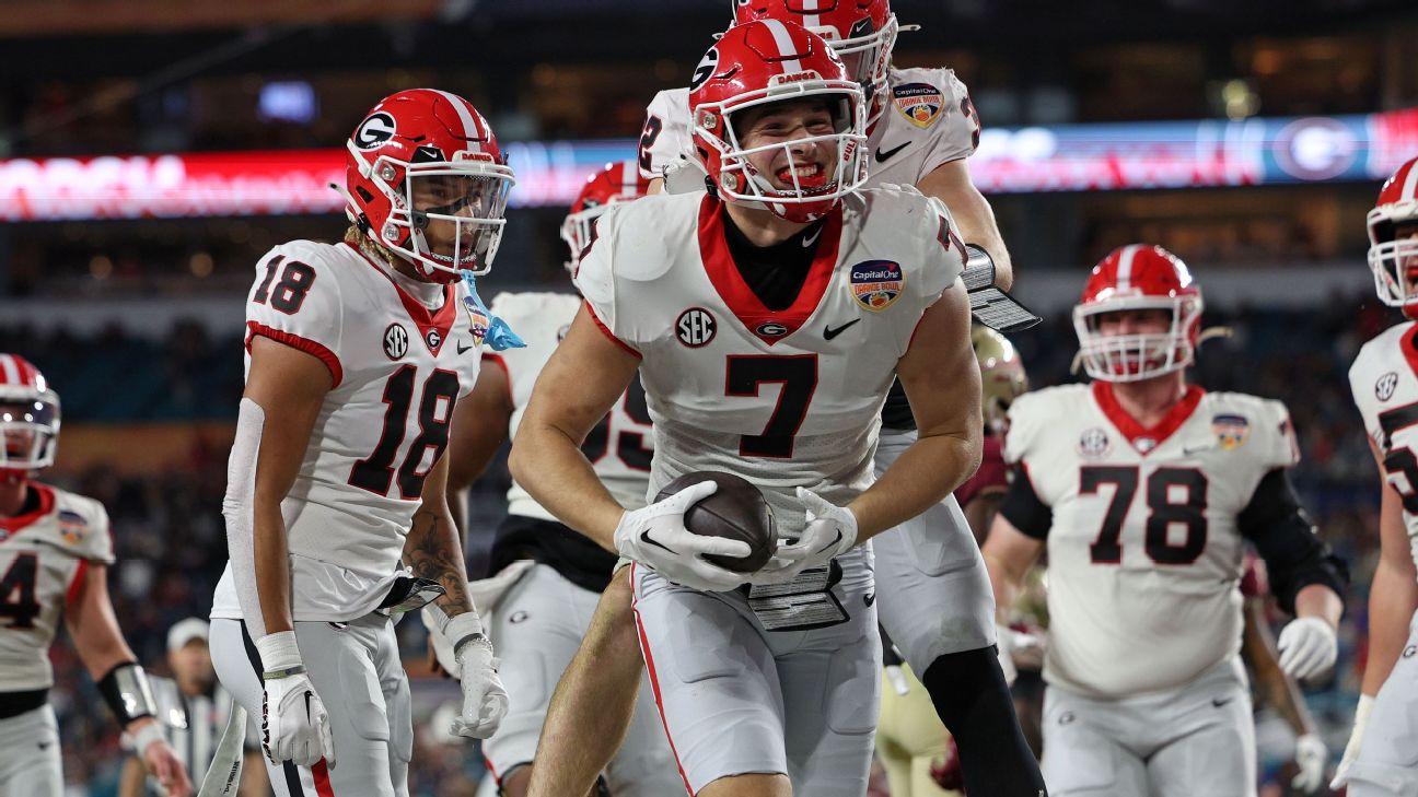 UGA crushes bowl record in 60-point rout of FSU