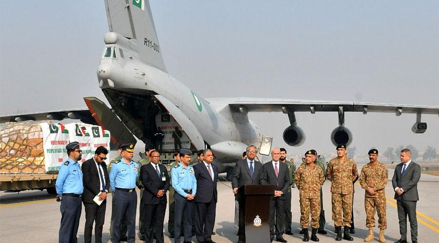 Pakistan dispatches 3rd consignment of relief goods for people in Gaza