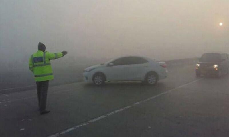 Fog reigns, many major highways closed