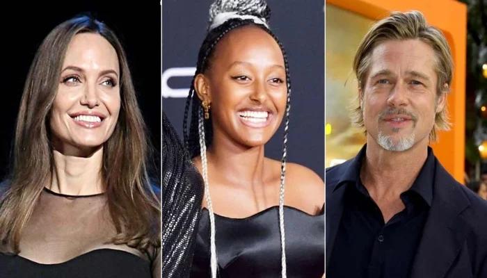 Angelina’s daughter Zahara splits up with Brad Pitt