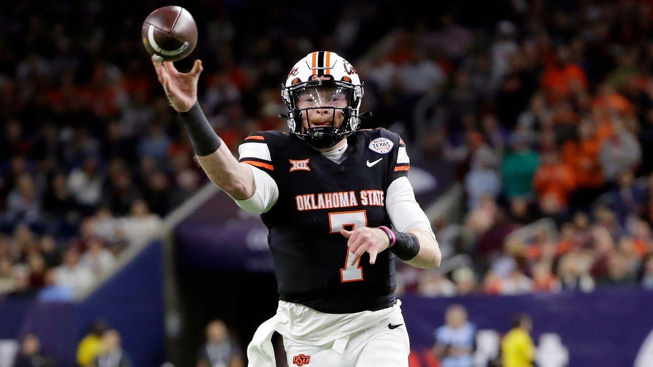 Oklahoma State QB Bowman granted 7th year