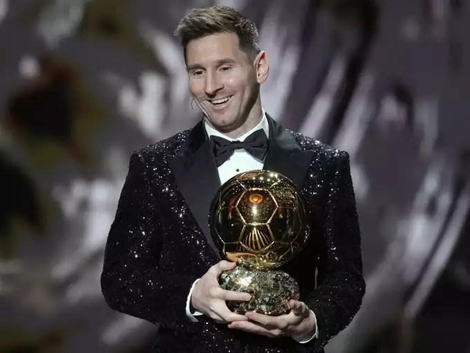 Messi wins Ballon d'Or for seventh time