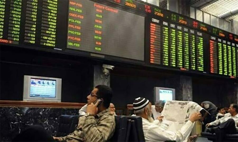 اسٹاک مارکیٹ میں کاروبار کے آغاز میں ہی 500 پوائنٹس کی تیزی