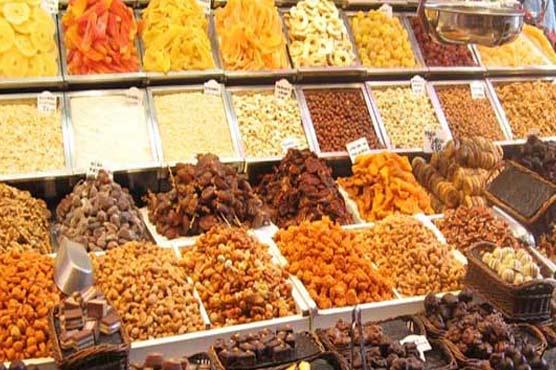 خشک میوہ جات کی درآمدات میں جاری مالی سال کے دوران اضافہ