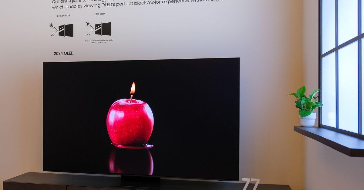 Samsung’s new OLED TV could make annoying glare a thing of the past