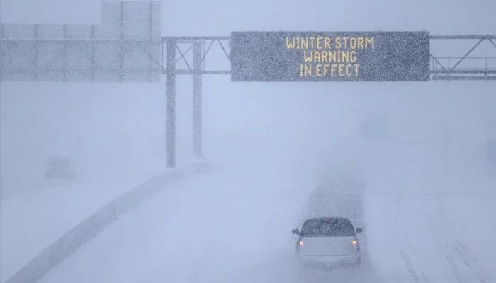 Blizzard in 12 eastern states of US