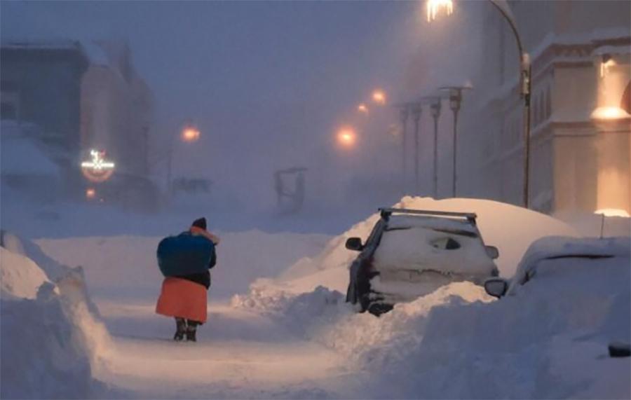 سویڈن میں 25 سال میں جنوری کی سب سے سرد ترین رات ریکارڈ