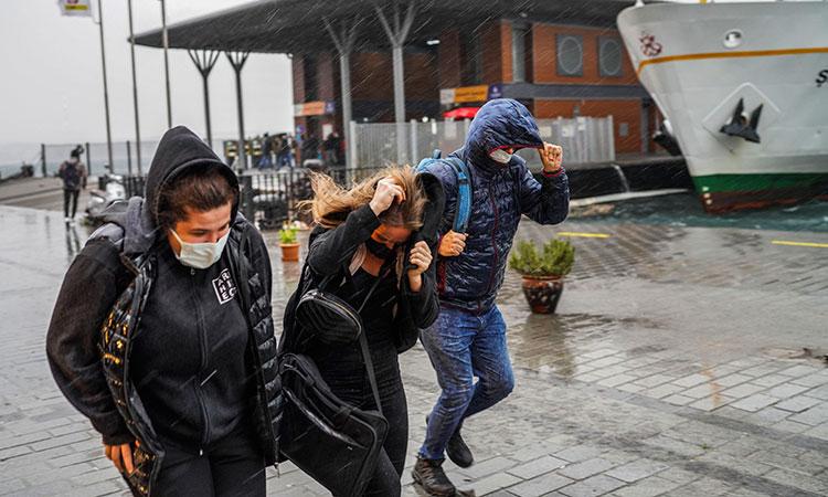 Storm with high winds kill four in Turkey 