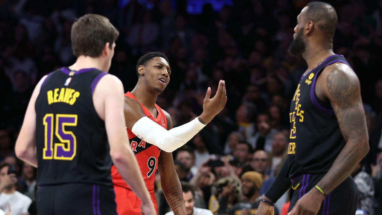 Raptors coach rips refs after Lakers' 23 FTs in 4th