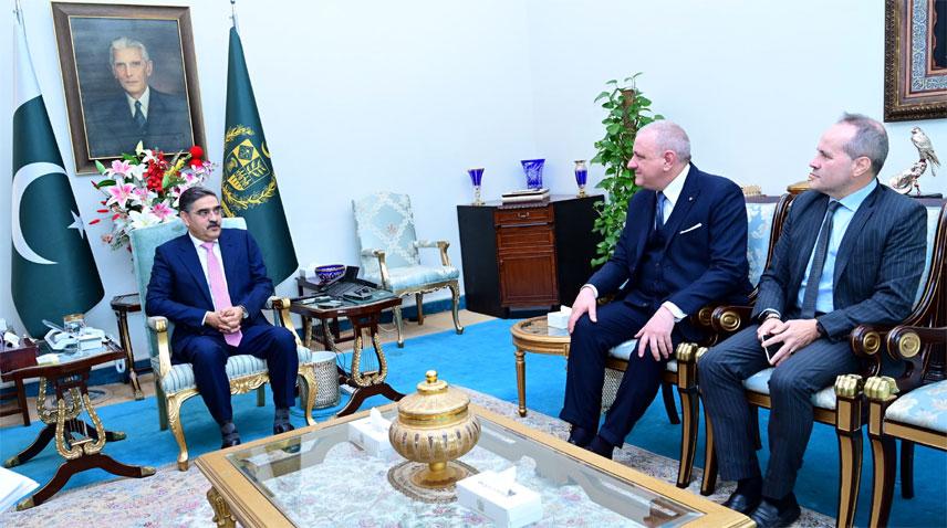 انوار الحق کاکڑ کا اٹلی سے تعلقات بڑھانے پر غور